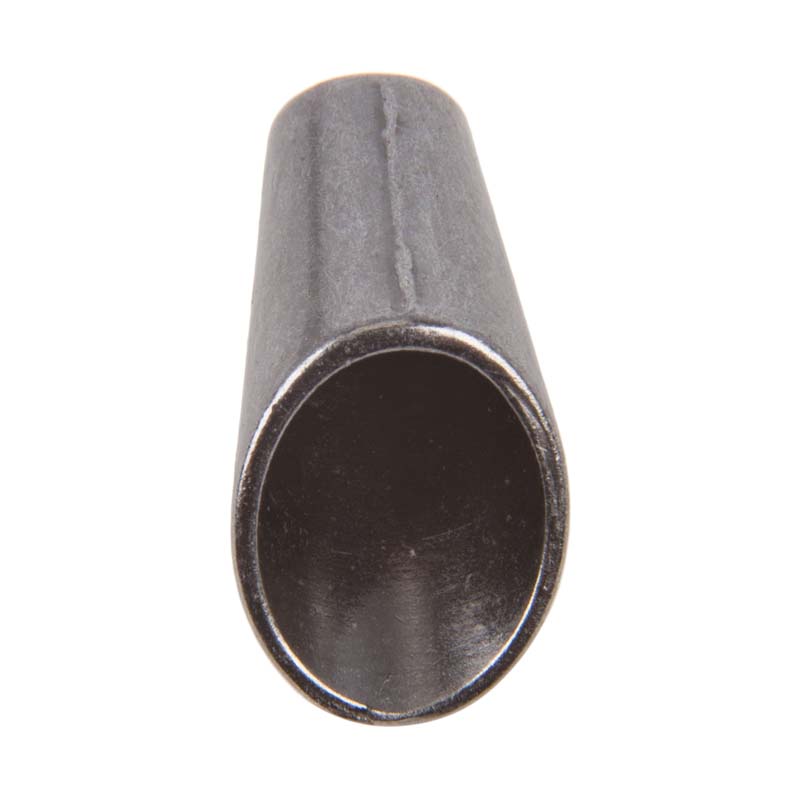 Концевик металл 6660-0046 17,5х9х8мм для шнура 3-3,5мм цв.черный никель (уп 10шт)2