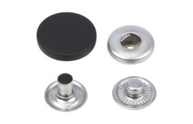 кнопка монетка l-12 soft-touch цв черный нерж медицинская сталь 15мм + никель3 части 12,5мм(уп ок. купить по цене 835 руб - в интернет-магазине Веллтекс | Оренбург
