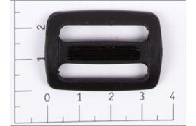 пряжка двухщелевая 25мм пластик цв черный (уп 100шт) дщ-25 пп купить по 1.3 - в интернет - магазине Веллтекс | Оренбург
.