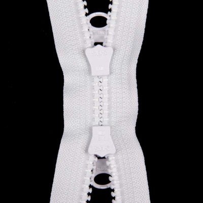 Молния трактор №5 двухзамк 110см S-501 белый SBS (6)