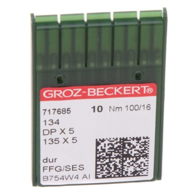 Иглы GROZ-BECKERT DPx5 №100 SES (уп.10шт.)0