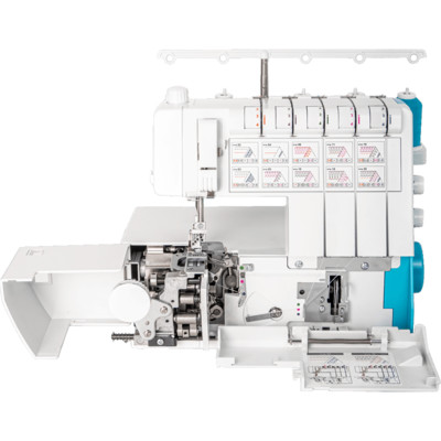 Бытовой коверлок Necchi 5555 5/4/3/2-х ниточный3