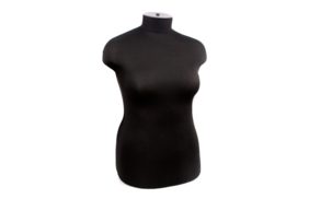 манекен женский р52 (104-84-110) мягкий цв чёрный купить по цене 9266 руб - в интернет-магазине Веллтекс | Оренбург
