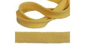 шнур для одежды плоский 15мм, 100хб, цв желтый/123 (катушка 50м) bombacio купить по 13.5 - в интернет - магазине Веллтекс | Оренбург
.