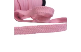 шнур для одежды плоский 15мм, 100хб, цв розовый/130 (катушка 50м) bombacio купить по 13.5 - в интернет - магазине Веллтекс | Оренбург
.
