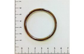 кольцо металл 40х4мм цв никель (уп 100шт) купить по 2.75 - в интернет - магазине Веллтекс | Оренбург
.