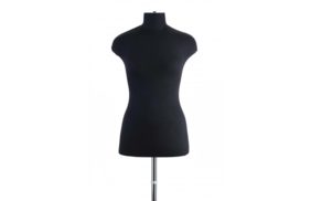 манекен женский р44 (88-67-94) мягкий цв чёрный купить по цене 9266 руб - в интернет-магазине Веллтекс | Оренбург

