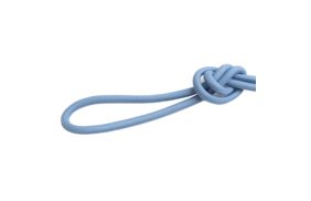 шнур круглый с декор. наконечником белая полоса голубой диаметр 1см длина 130см купить по 111.21 - в интернет - магазине Веллтекс | Оренбург
.