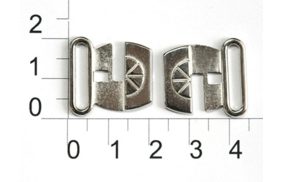 застежки металл для купальников 048r никель 17мм (упаковка 100 штук) купить по 3301.2 - в интернет - магазине Веллтекс | Оренбург
.
