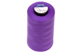 нитки швейные 100% pe 40/2 цв s-218 фиолетовый яркий (боб 5000ярдов) veritas купить по 119 - в интернет - магазине Веллтекс | Оренбург
.