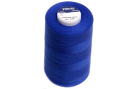 нитки швейные 100% pe 40/2 цв s-220 синий яркий (боб 5000ярдов) veritas купить по 119 - в интернет - магазине Веллтекс | Оренбург
.