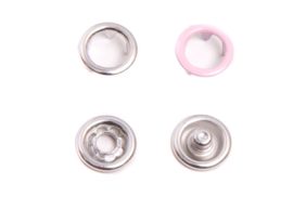 кнопка рубашечная цв розовый глянец нерж 9,5мм кольцо (уп ок.144шт) veritas купить по цене 665 руб - в интернет-магазине Веллтекс | Оренбург

