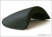 подплечики обшитые втачные цв черный размер 14 (уп 5пар) в-14чер – товары для шитья дома купить в Веллтекс | Оренбург
