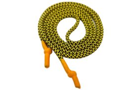 шнур круглый 5мм цв желто-черный оранжевый декор наконечник узел (длина 135см) купить по цене 60 руб для домашнего шитья - в интернет-магазине Веллтекс | Оренбург
