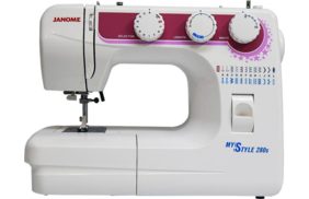 бытовая швейная машина janome my style 280s купить по доступной цене - в интернет-магазине Веллтекс | Оренбург
