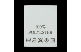 с102пб 100%polyester - составник - белый (уп 200 шт.) купить по цене 150 руб - в интернет-магазине Веллтекс | Оренбург
