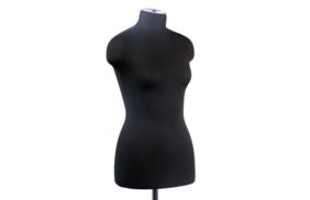 манекен женский р50 (100-79-106) мягкий цв чёрный купить по цене 9266 руб - в интернет-магазине Веллтекс | Оренбург
