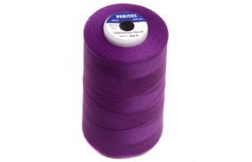 нитки швейные 100% pe 40/2 цв s-865 фиолетовый (боб 5000ярдов) veritas купить по 119 - в интернет - магазине Веллтекс | Оренбург
.
