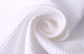 вафельное полотно 240гр/м2, 100хб, 45см, отбеленная, белый/s501, (60/300м) tpg052 купить в Оренбурге.