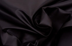 ткань подкладочная ветрозащитная 290t, 60гр/м2, 100пэ, 150см, черный/s580, (100м) wsr купить в Оренбурге.