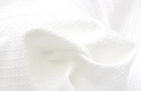 вафельное полотно 145гр/м2, 100хб, 45см, отбеленная, белый/s501, (60/420м) tpg052 купить в Оренбурге.