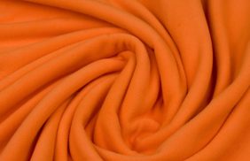 флис 220гр/м2, 100пэ, 150см, двусторонний spun bw, оранжевый 16-1364 tr010 купить по цене 400 руб в розницу от 1 метра - в интернет-магазине Веллтекс